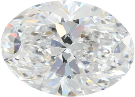 3.01 Carat D VVS2 Oval Lab Diamond