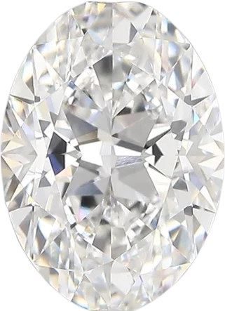 3.01 Carat F vs1 Oval Lab Diamond