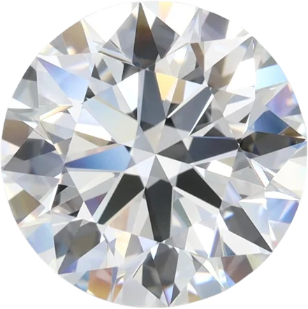 3.04 Carat D VVS2 Round Lab Diamond