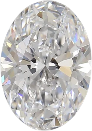 3.05 Carat D VVS1 Oval Lab Diamond