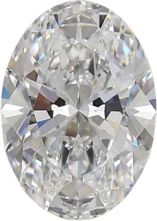 3.05 Carat D VVS1 Oval Lab Diamond