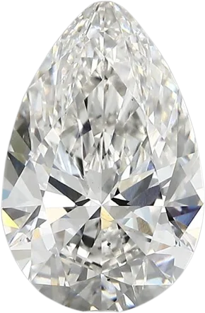 3.05 Carat G vs2 Pear Lab Diamond