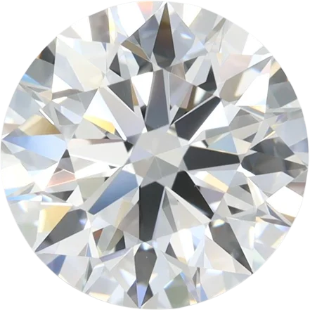 3.07 Carat D VVS2 Round Lab Diamond