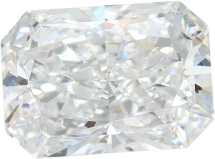 3.08 Carat D VVS2 Radiant Lab Diamond