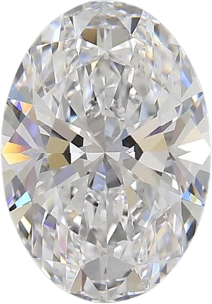 3.12 Carat D VVS2 Oval Lab Diamond