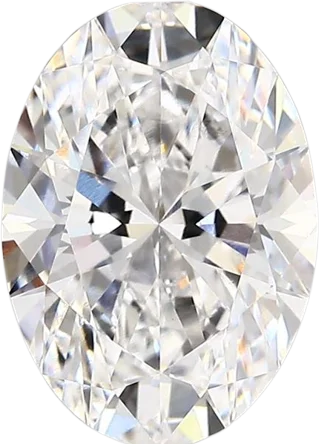 3.15 Carat D vvs2 Oval Lab Diamond