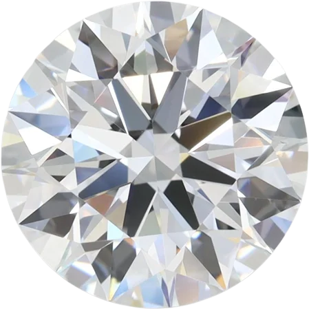 3.2 Carat D VVS2 Round Lab Diamond