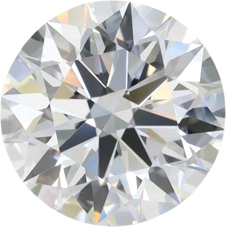 3.2 Carat D VVS2 Round Lab Diamond