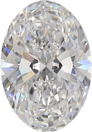 3.22 Carat D VVS2 Oval Lab Diamond