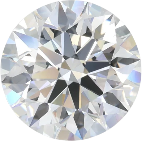 3.42 Carat D VVS2 Round Lab Diamond