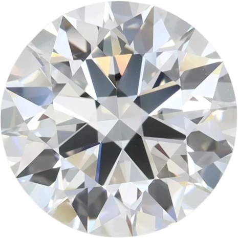 3.47 Carat D VVS2 Round Lab Diamond