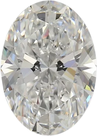 3.51 Carat F VS1 Oval Lab Diamond