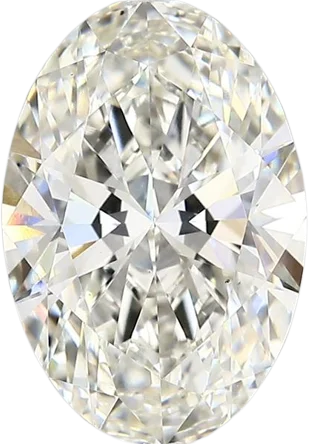 3.51 Carat G vs1 Oval Lab Diamond