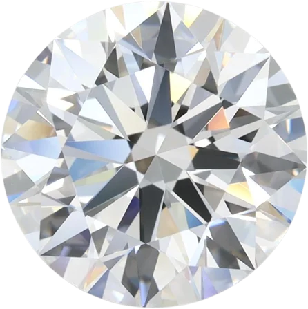 3.57 Carat D VVS2 Round Lab Diamond