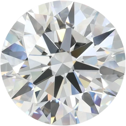 3.7 Carat D VVS2 Round Lab Diamond