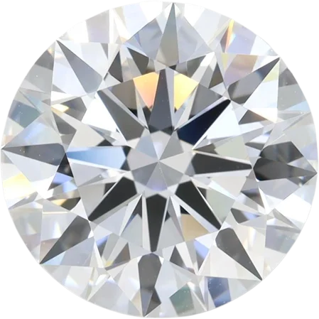 3.76 Carat D VVS2 Round Lab Diamond