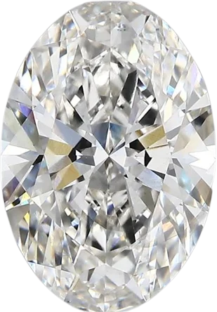 3.91 Carat G vs2 Oval Lab Diamond