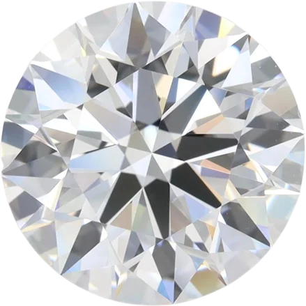 3.96 Carat D VVS1 Round Lab Diamond