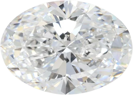 4.01 Carat D VVS1 Oval Lab Diamond