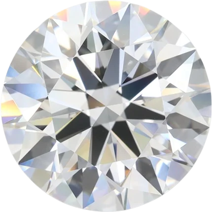 4.06 Carat D VVS2 Round Lab Diamond