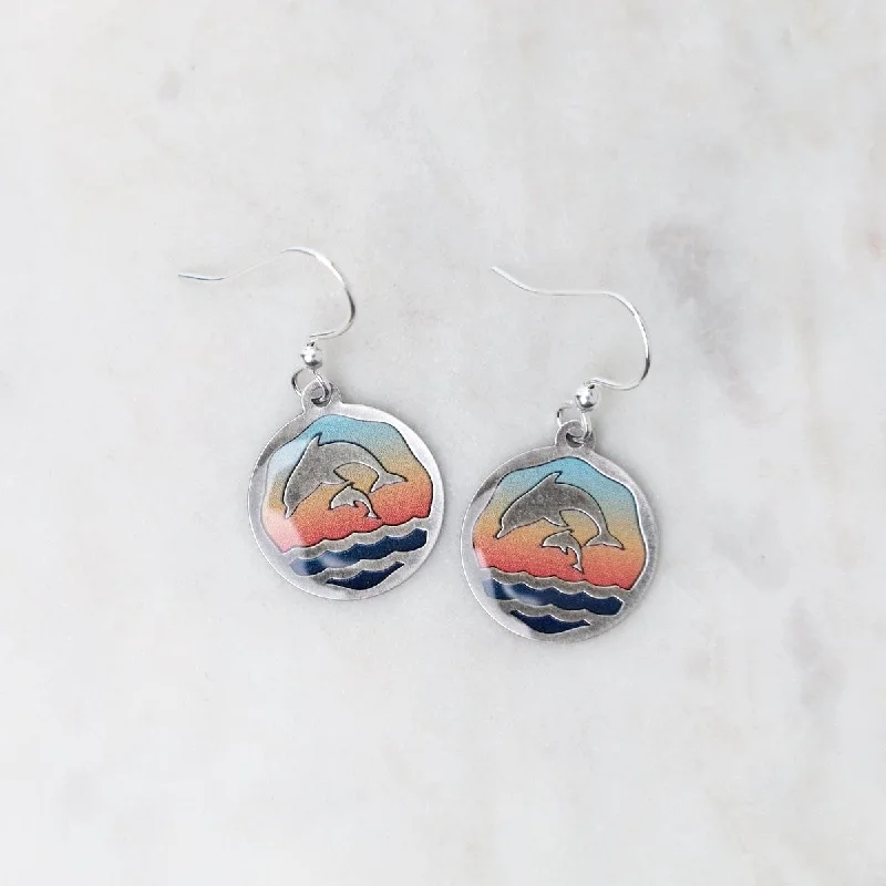 Jumping Dolphins Earrings