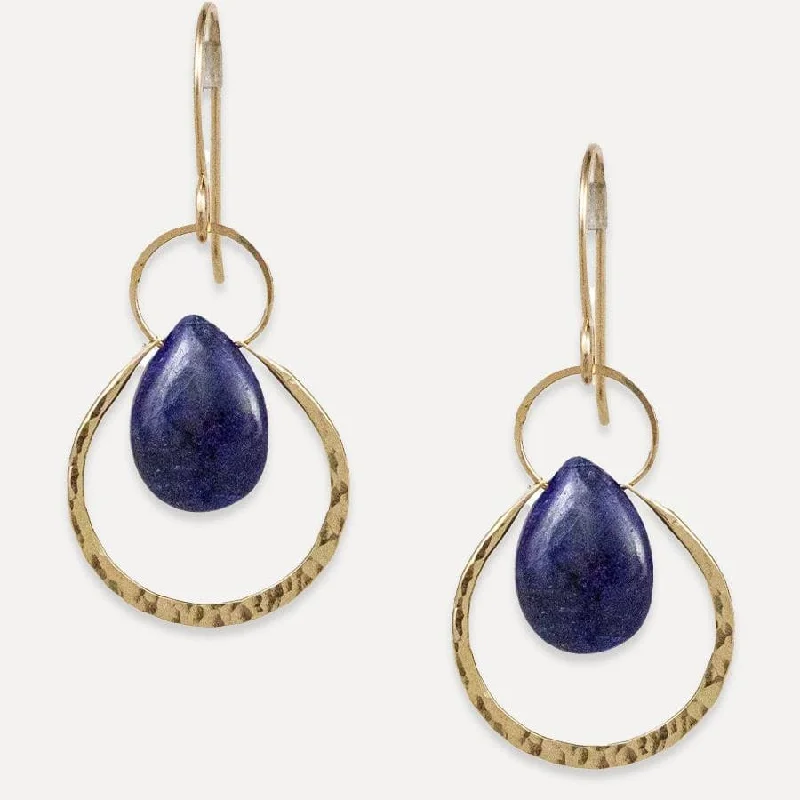 Blue Sapphire Ophelia Earrings