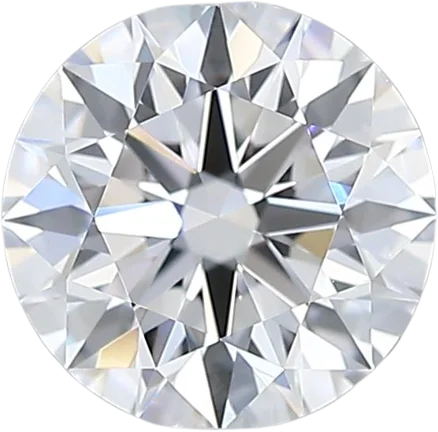 1.34 Carat D VVS2 Round Lab Diamond