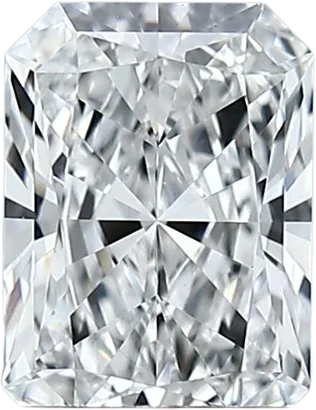 1.35 Carat D VVS2 Radiant Lab Diamond