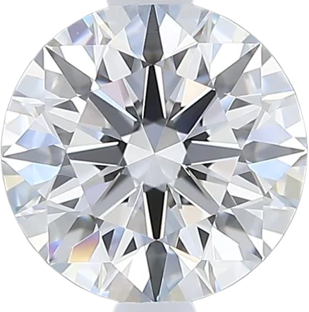 1.54 Carat D VVS2 Round Lab Diamond