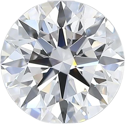 1.71 Carat D VS1 Round Lab Diamond