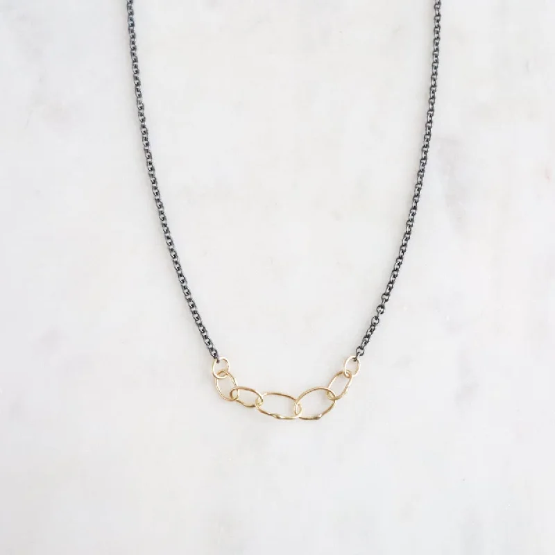 Babble Two Tone Necklace