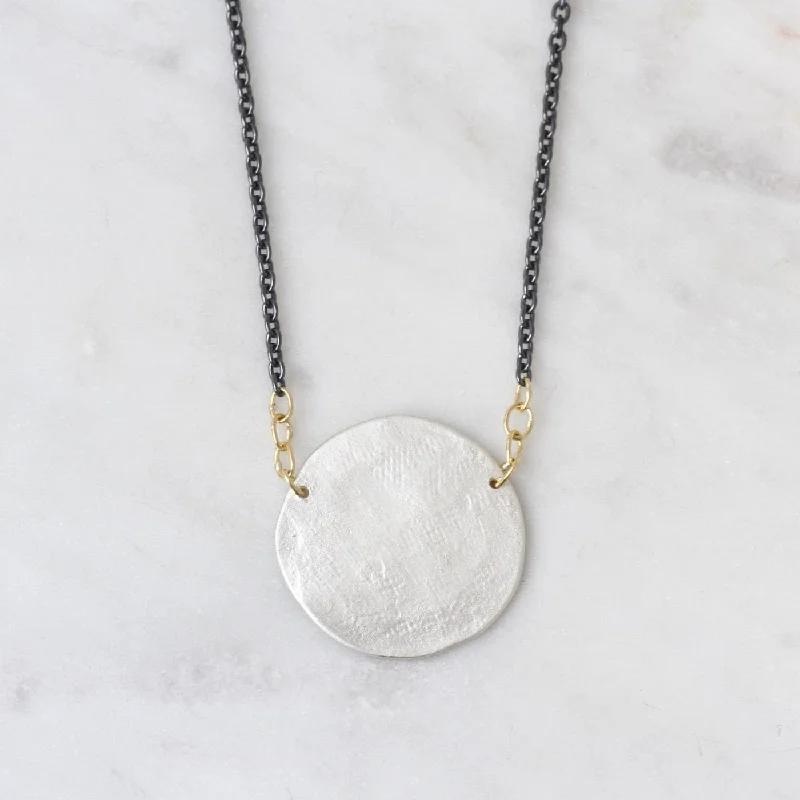 Paper Moon Necklace