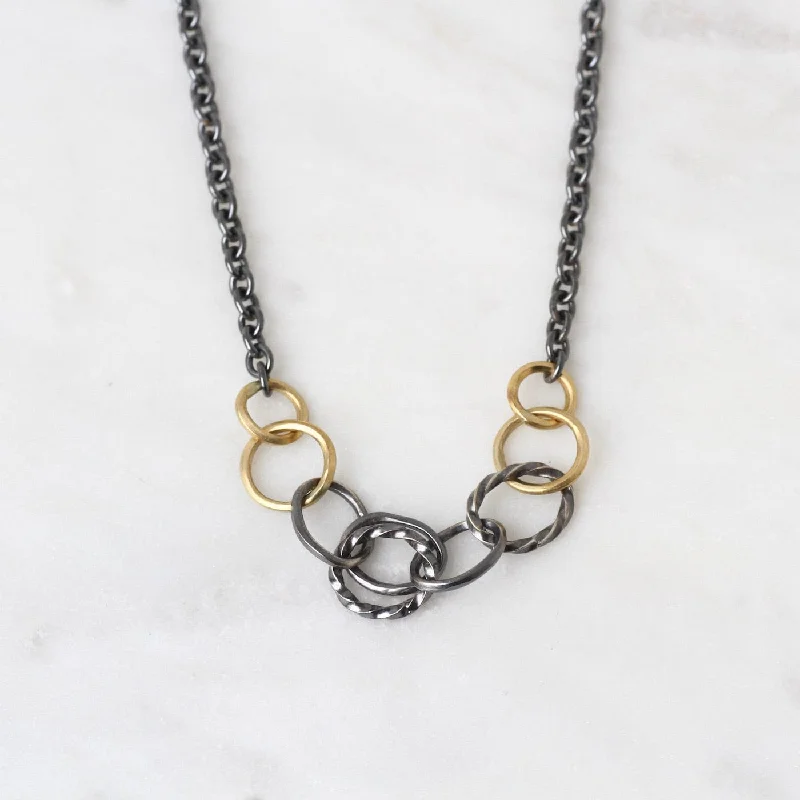 Petite Wrought Links Necklace