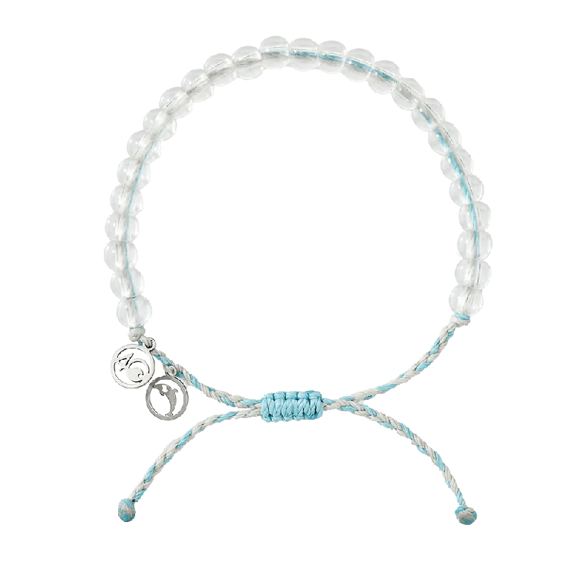 4Ocean Recycled Plastic & Glass Bracelet - Dolphin