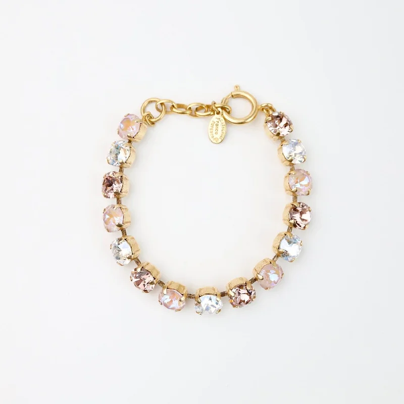 Blush Mix Crystal Line Bracelet