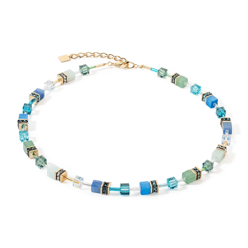 Turquoise GeoCube Iconic Necklace