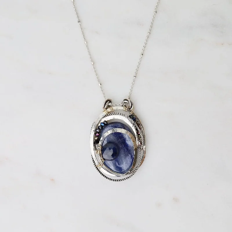 Kyanite Mirror Necklace