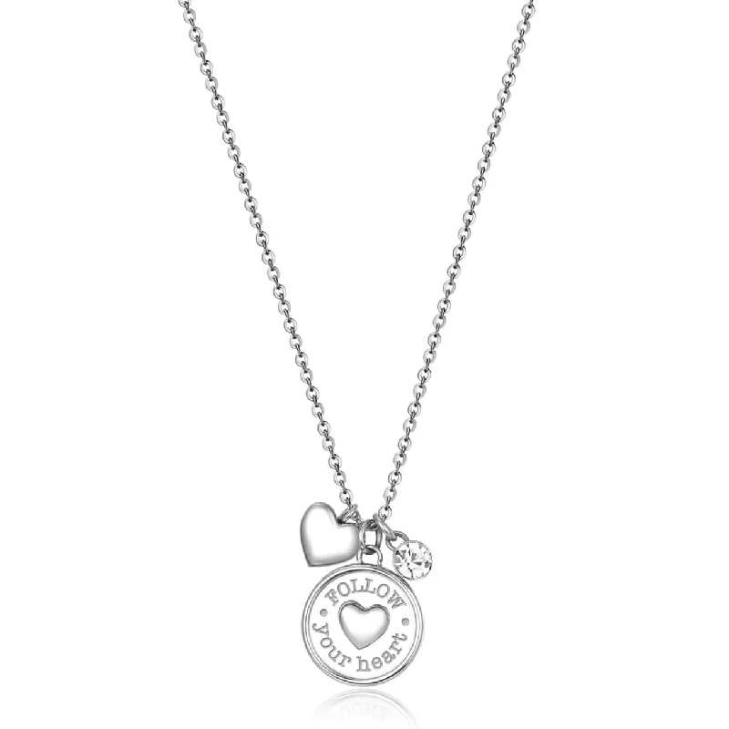 Stainless Steel Chakra Necklace - Follow Your Heart