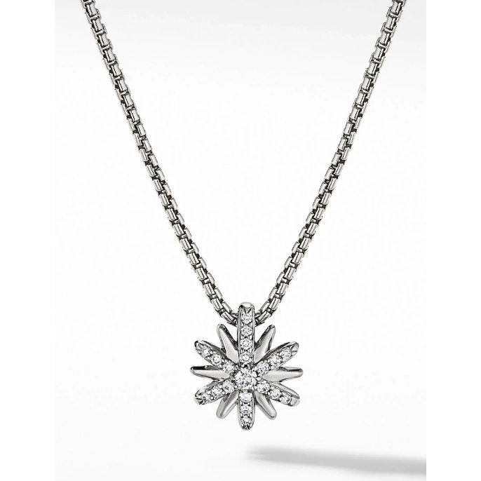 David Yurman 10mm Petite Starburst Necklace