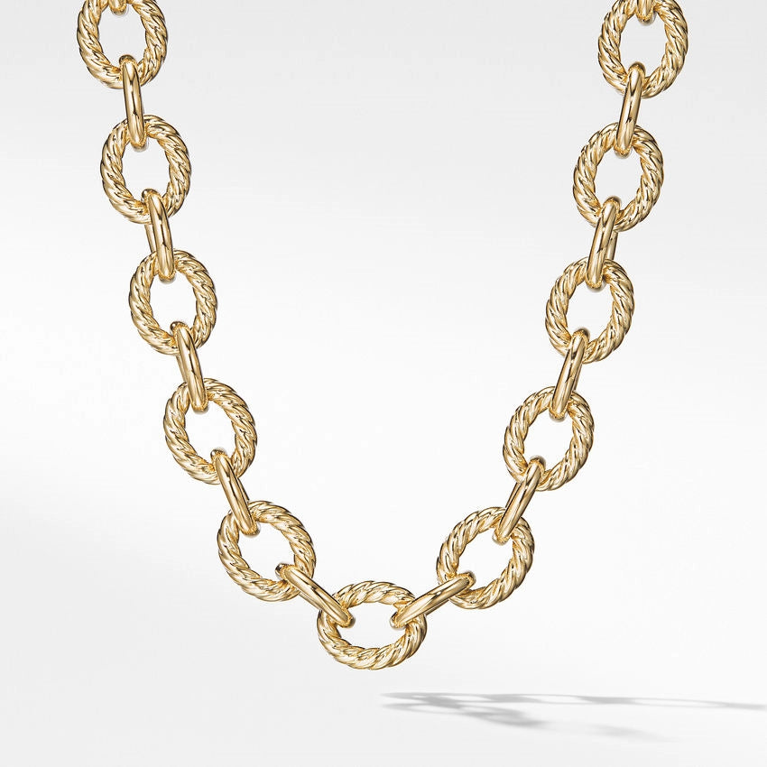 David Yurman 21 inch Oval Link Chain Necklace