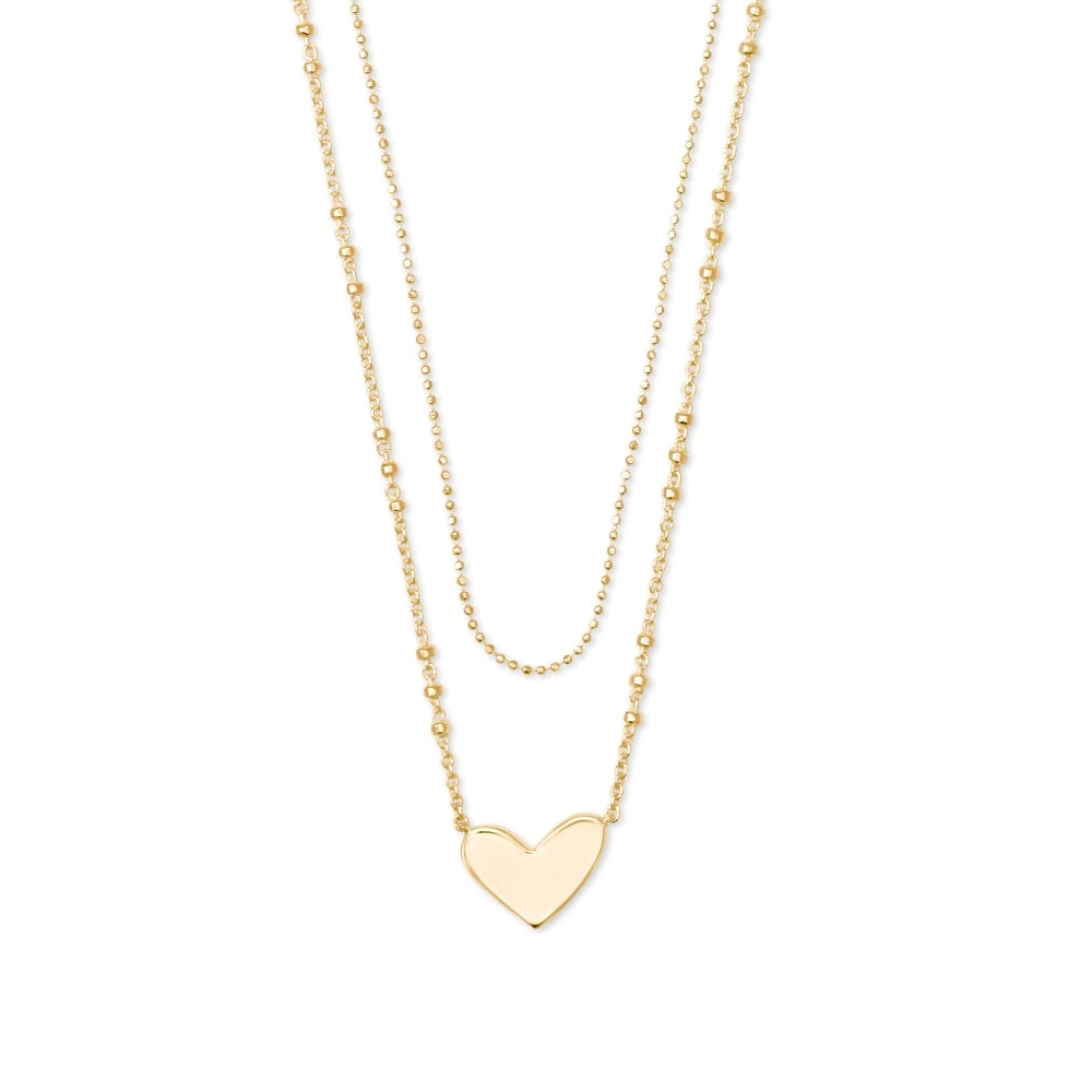 Kendra Scott Ari Heart Multi-Strand Necklace