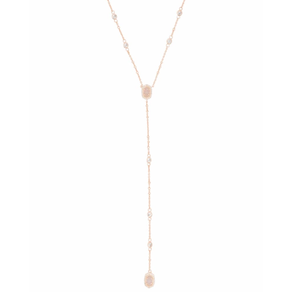 Kendra Scott Claudia Necklace in Iridescent Drusy