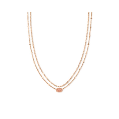 Kendra Scott Emilie Necklace - Sand Drusy