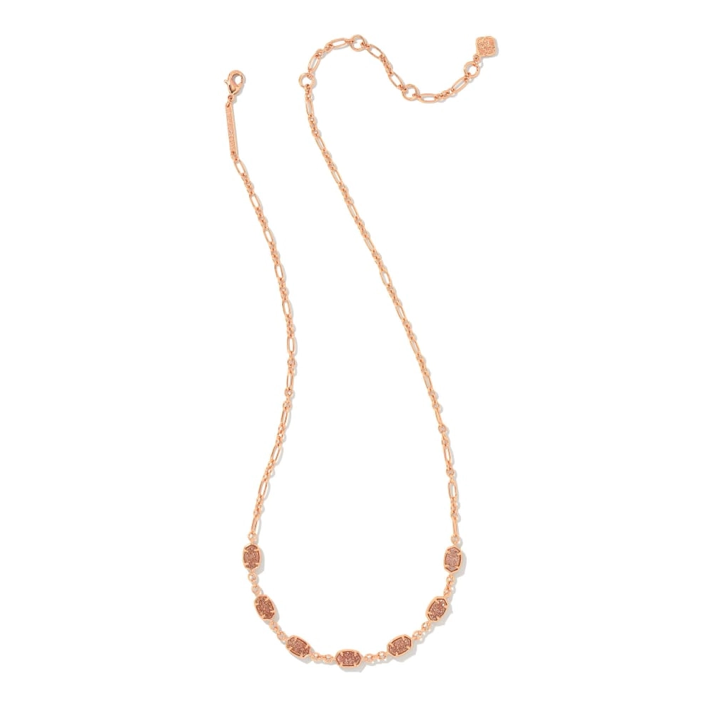 Kendra Scott Emilie Strand Necklace in Sand Drusy