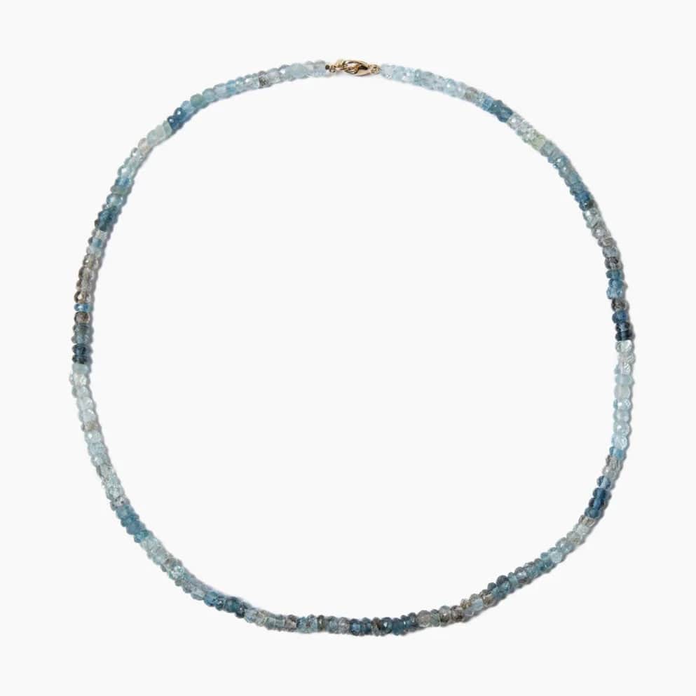 14k Copper Aquamarine Petra Necklace