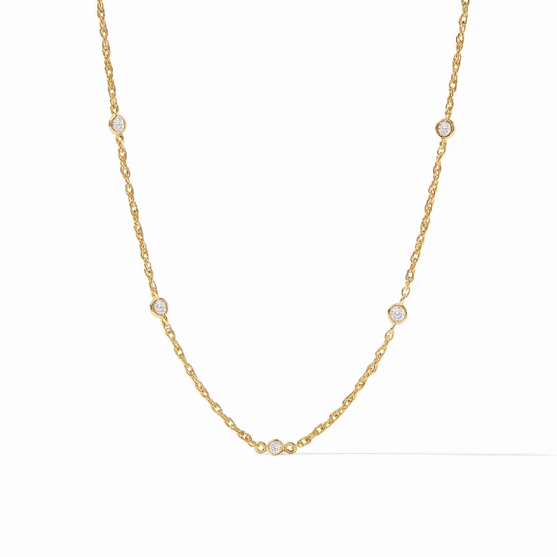 Celeste Delicate Station Necklace