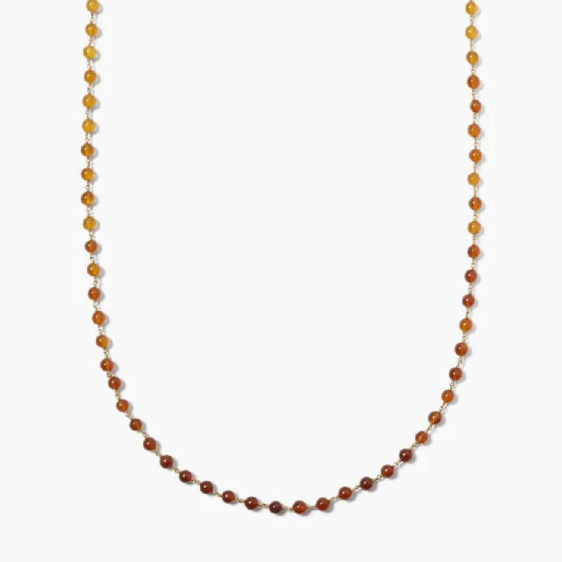 Lola Carnelian Necklace