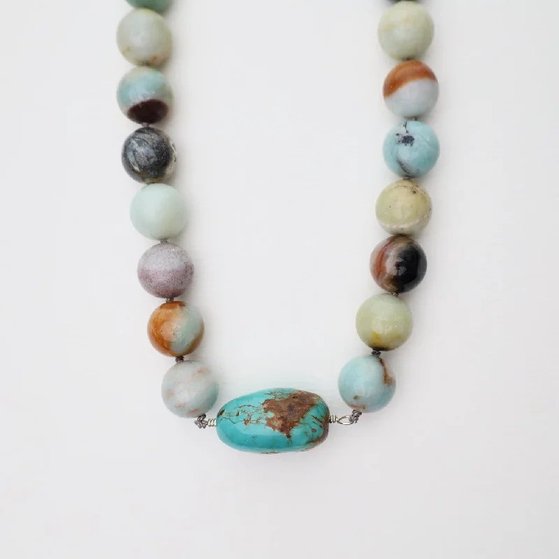 Chunky Amazonite Necklace