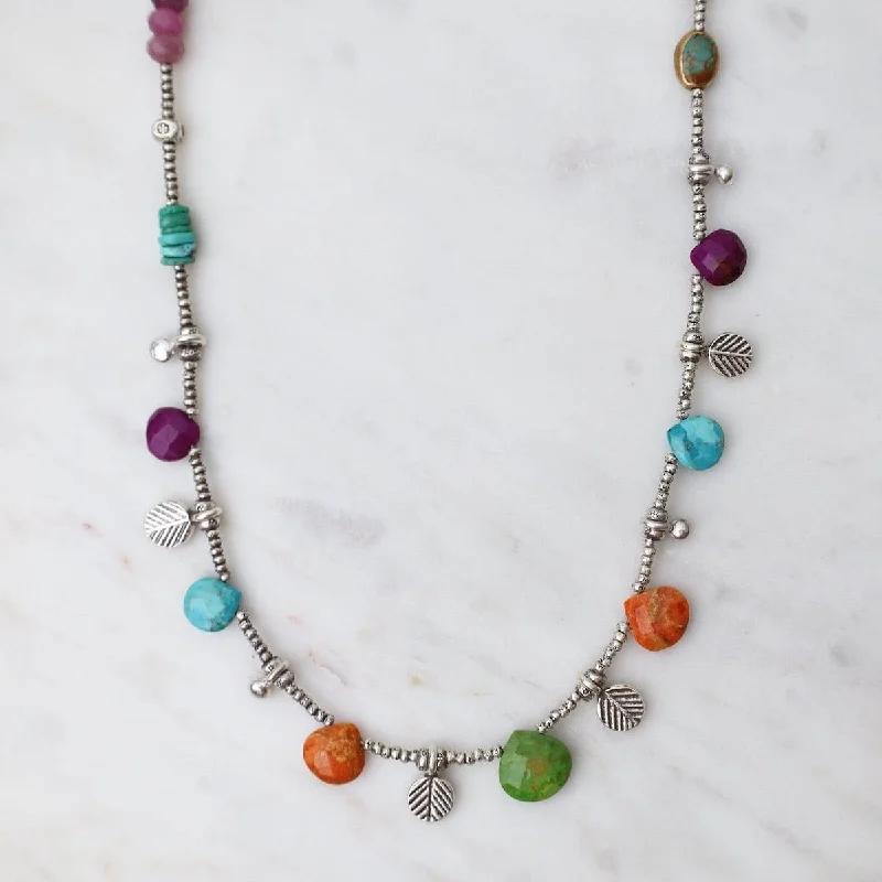 Briolette Beaded Necklace