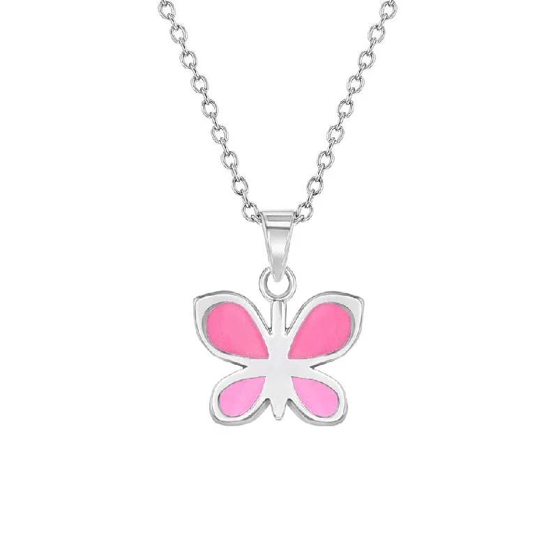 The Perfect Butterfly Girls Necklace